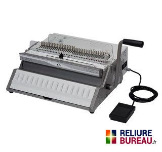 Relieuse anneaux métalliques Relieuses Machines - Alpha Buro Faconnage