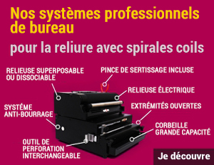 Relieuses professionnelles par spirales coils