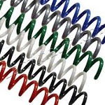 Spirale coil plastique pas 4:1 - coloris standard